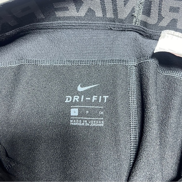 Nike Pro Active Compressions Size Small Men’s Black Dri Fit Work Out Train - Picture 7 of 8